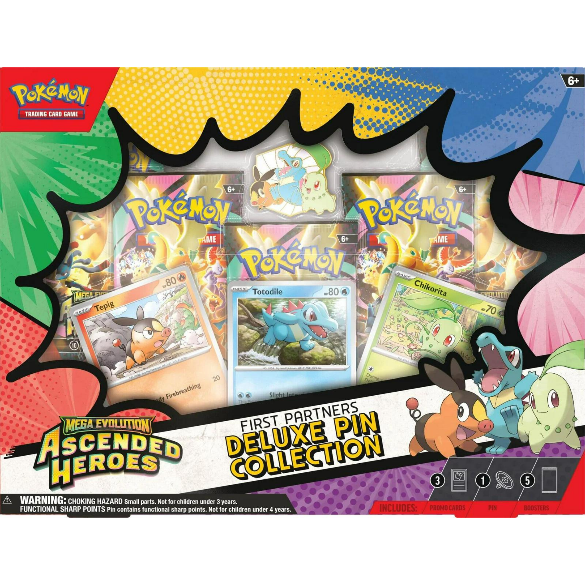 Mega Evolution—Ascended Heroes First Partners Deluxe Pin Collection