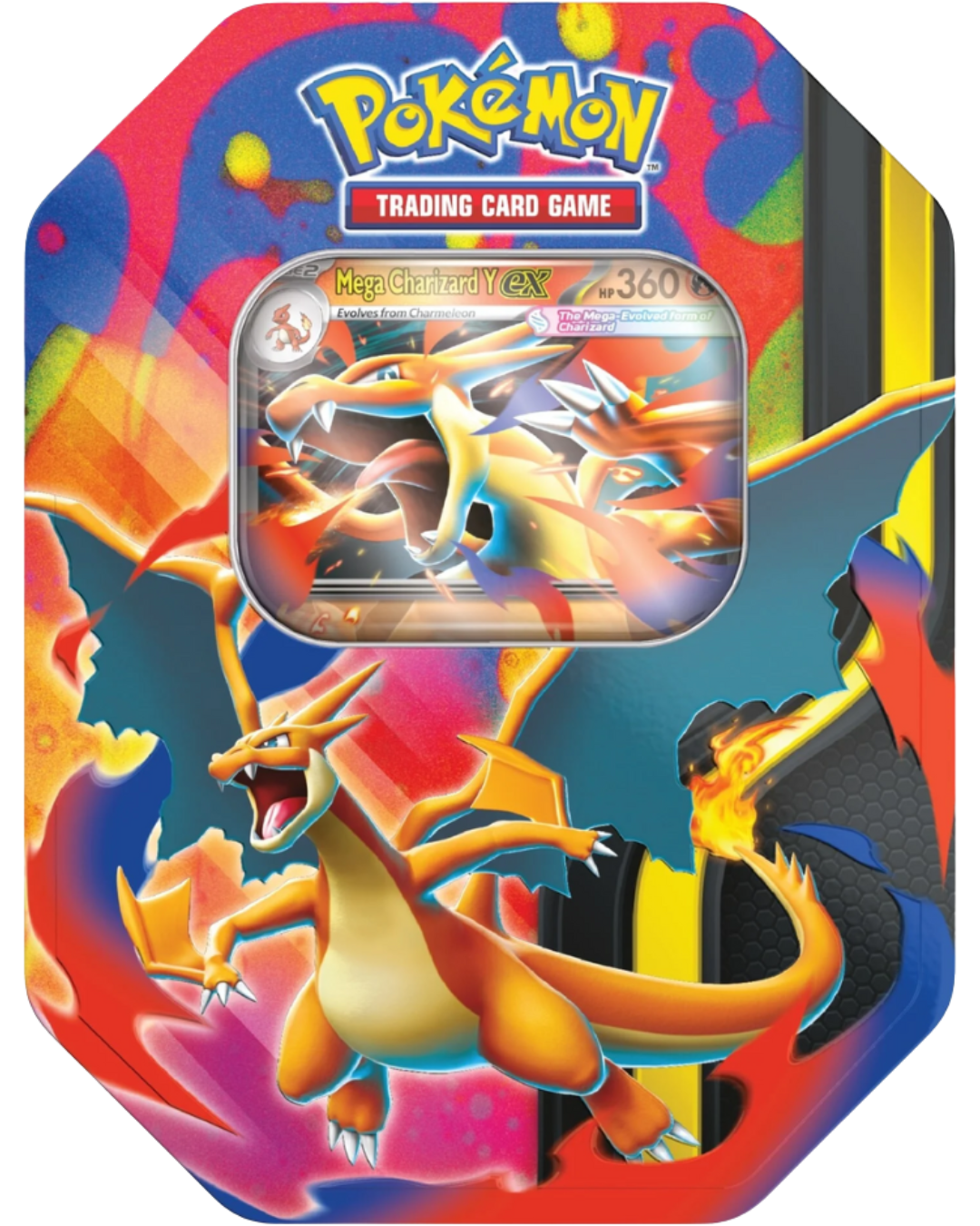 Tin Mega Charizard Y