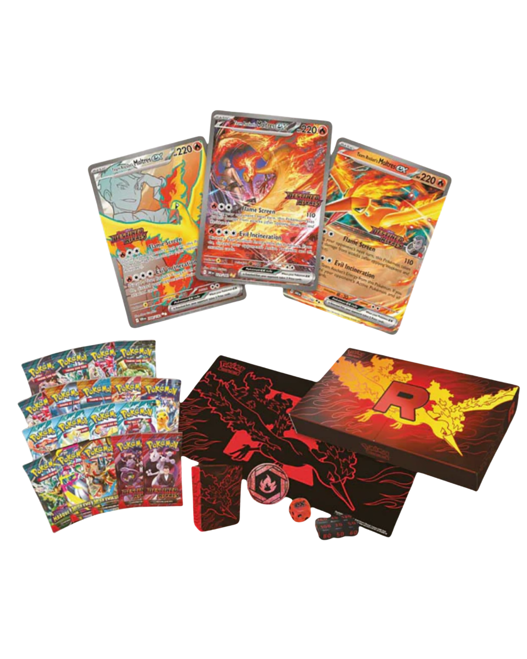Ultra Premiun Collection Team Rocket Moltres EX