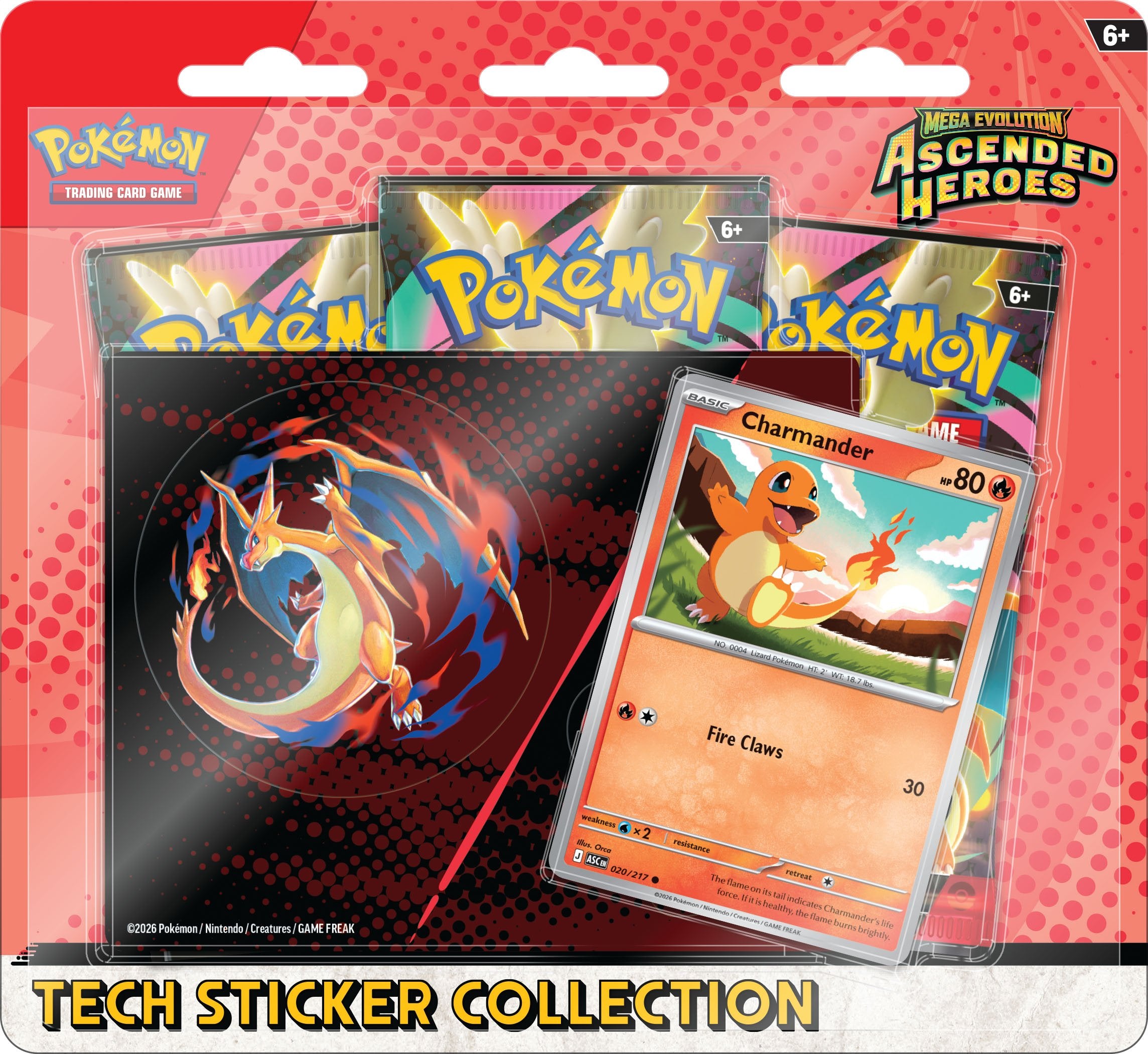 Tech Sticker Collection Charizard